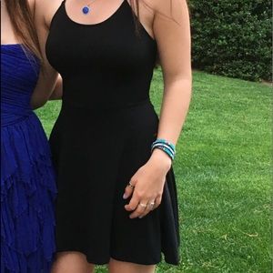 Silence and noise black dress